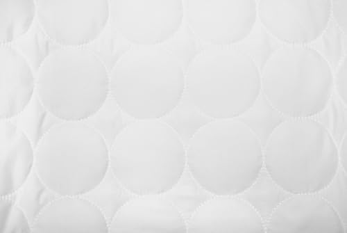 Superior Quilted Mattress Pad Protector Queen White