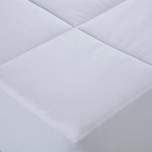 Cottonpure 500 Thread Count Mattress Pad California King White 1