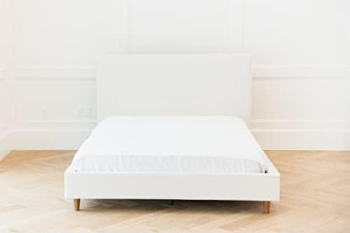 Cozy Earth Viscose from Bamboo Mattress Pad Cover - White