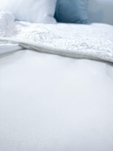 Nexgen Waterproof Zippered Mattress Protector Full White