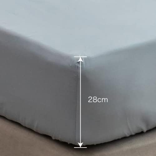 FCLDESHOP Cotton Mattress Pad Cover 180x200cm Green