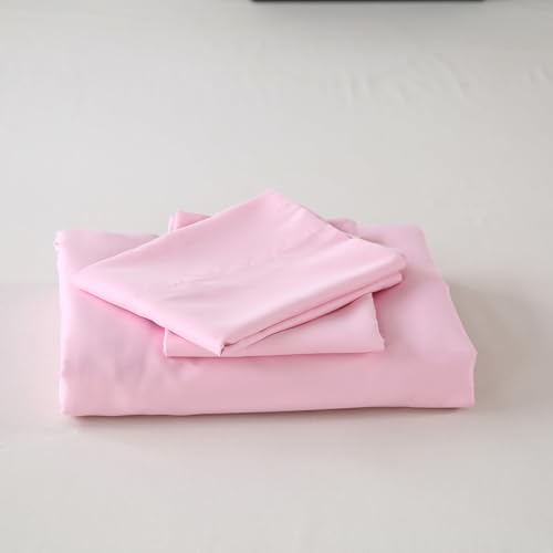 SDIII Light Pink Duvet Cover Set with 2 Pillowcases