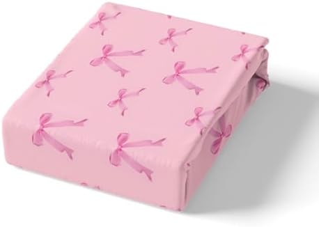 Feelyou Kids Pink Bow Duvet Cover Set