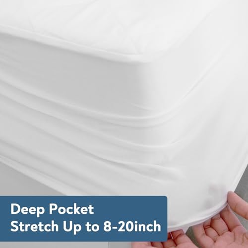 Magik Kover Queen Mattress Pad with Waterproof Protection