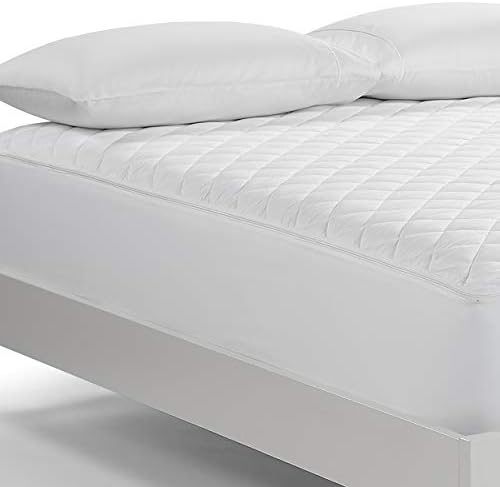 Serta Protection Plus Cooling Mattress Pad Twin White