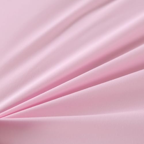 SDIII Light Pink Duvet Cover Set with 2 Pillowcases