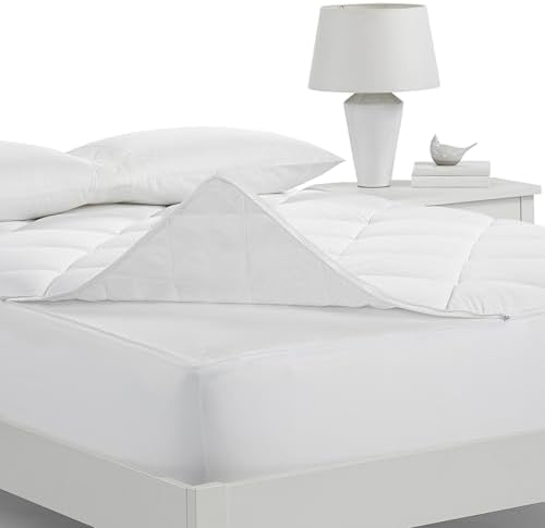 Serta Luxury Soft Mattress Pad Twin Size White
