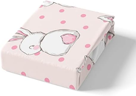 Feelyou Cute Cartoon Rabbit Duvet Cover Set
