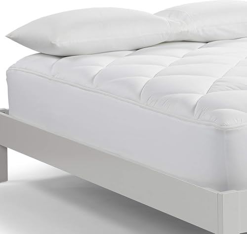 Serta Luxury Soft Mattress Pad Twin Size White