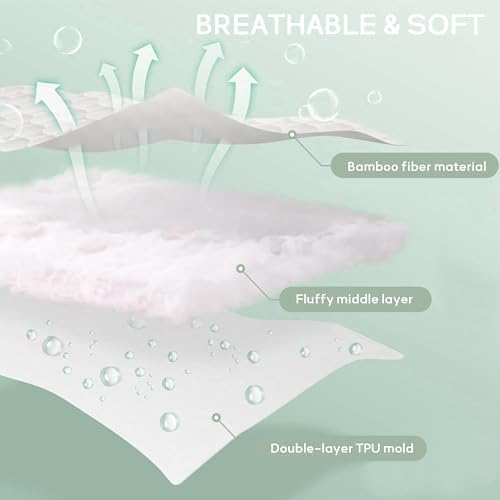 A2 Energy Waterproof Mattress Protector Twin XL 3D Breathable Cover