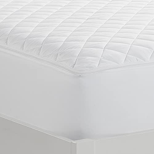 Serta Protection Plus Cooling Mattress Pad Twin White