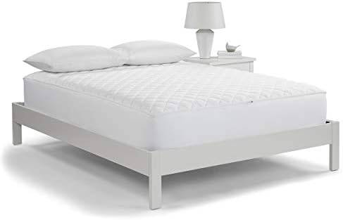 Serta Protection Plus Cooling Mattress Pad Twin White