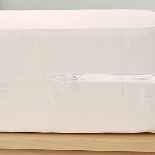 100 Natural Cotton Mattress Cover Zippered Full Size