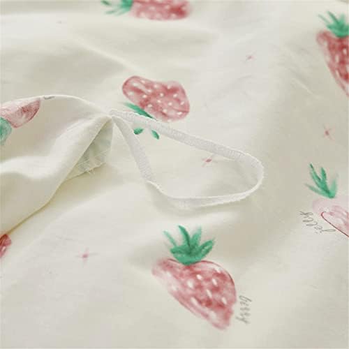 DREAMINGO Cute Strawberry Queen Duvet Cover Set