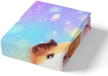 Feelyou 3D Galaxy Duvet Cover Set Twin Size 2Pcs 1