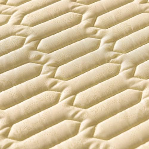 FCLDESHOP Cool Latex Ice Silk Mattress Pad Cover 120x200cm 2pcs