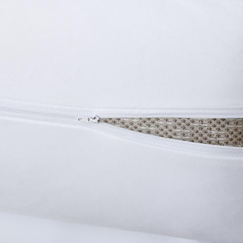 Simply Soft Bed Bug Mattress Protector Queen Size White