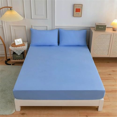 BYHIP Waterproof Mattress Protector with Deep Pocket and Elastic Fit
