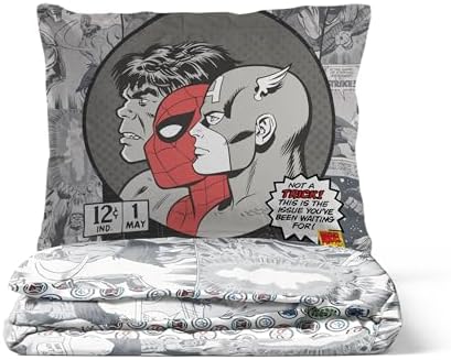 Jay Franco Marvel Duvet Cover Set 3 Piece Kids Bedding