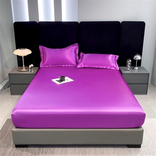 Waterproof Mattress Protector 3-Pieces Twin XL Purple