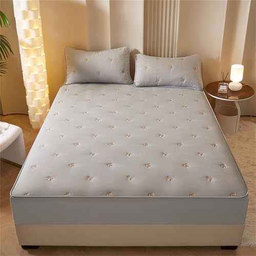 BY HIP Waterproof Mattress Protector with Deep Pocket and Pillowcases
