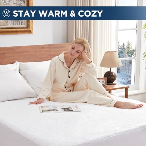 Westinghouse Cal King Heated Mattress Pad with 10 Heat Settings 1