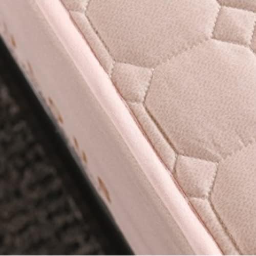 FCLDESHOP Mattress Protector Fitted Sheet 180x220cm Beige