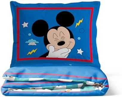 Jay Franco Duvet Cover Set Mickey Mouse Queen Size 3 Piece