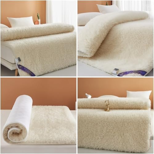 Foldable Pure Wool Mattress Cover All Seasons