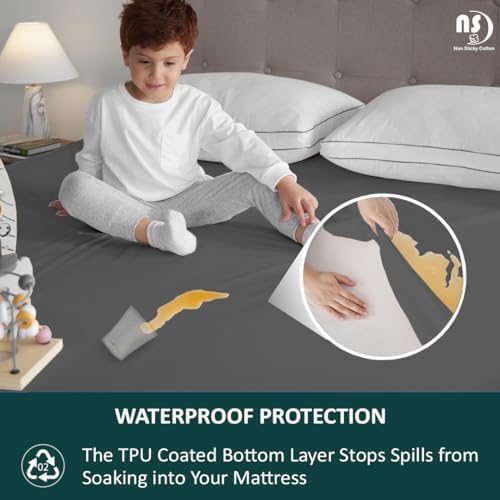 Queen Size Zippered Mattress Encasement with Six-Sided Protection