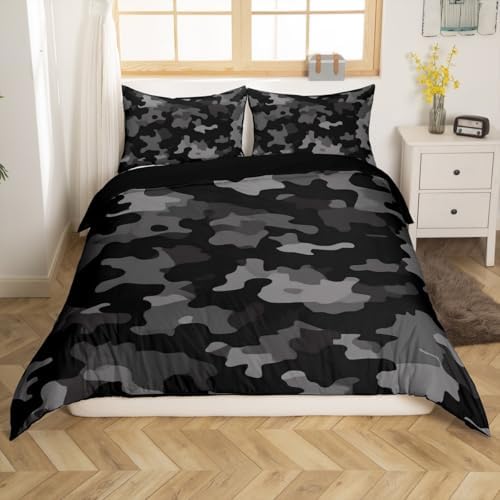 Erosebridal Army Camo Duvet Cover Set Twin Size
