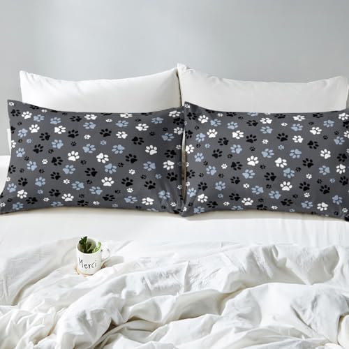Feelyou Kawaii Dog Duvet Cover Set 3Pcs