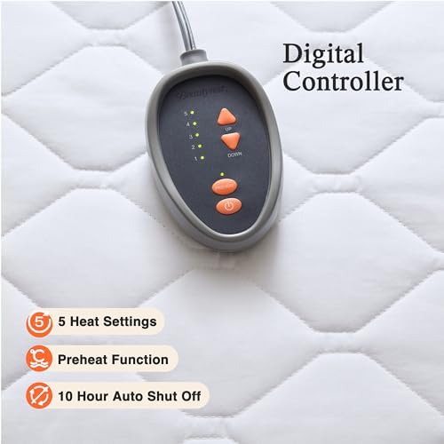 Beautyrest 3M Scotchgard Heated Mattress Pad with 5 Heat Settings 1