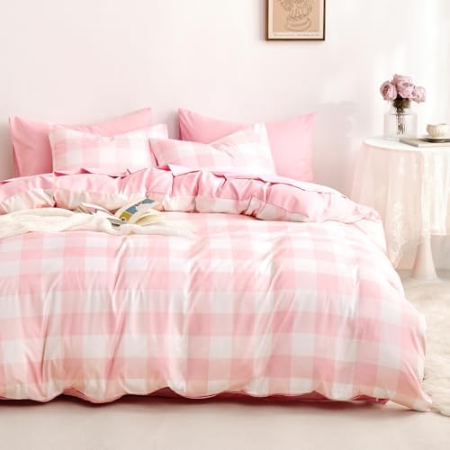 Wake In Cloud Gingham Duvet Cover Set