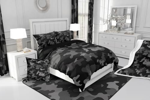 Erosebridal Army Camo Duvet Cover Set Twin Size