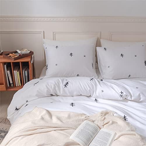 BuLuTu Kids Duvet Cover Set Queen 100 Cotton