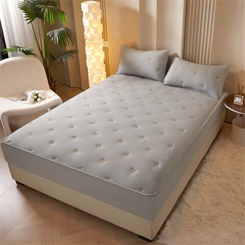 BY HIP Waterproof Mattress Protector with Deep Pocket and Pillowcases