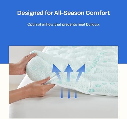 California Design Den Twin Cooling Mattress Pad