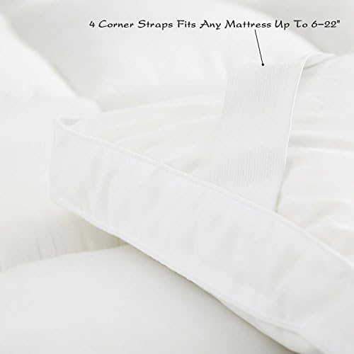 SUFUEE Queen Mattress Topper 2 Inch Down Alternative