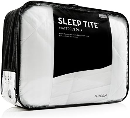 MALOUF SLEEP TITE Mattress Pad - King White