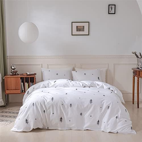 BuLuTu Kids Duvet Cover Set Queen 100 Cotton