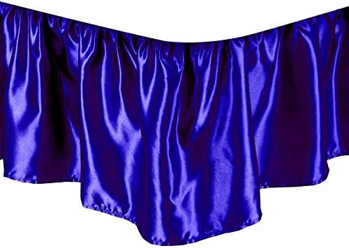 Good Night Bedding Ruffled Bed Skirt Twin 39X75 Royal Blue