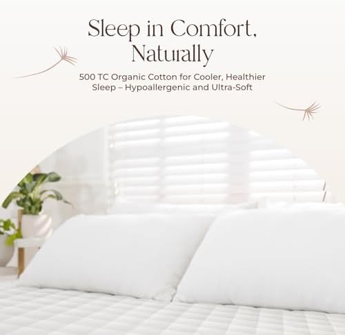Whisper Organics Organic Mattress Pad Twin Size