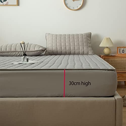 FCLDESHOP Breathable Mattress Pad Cover 1