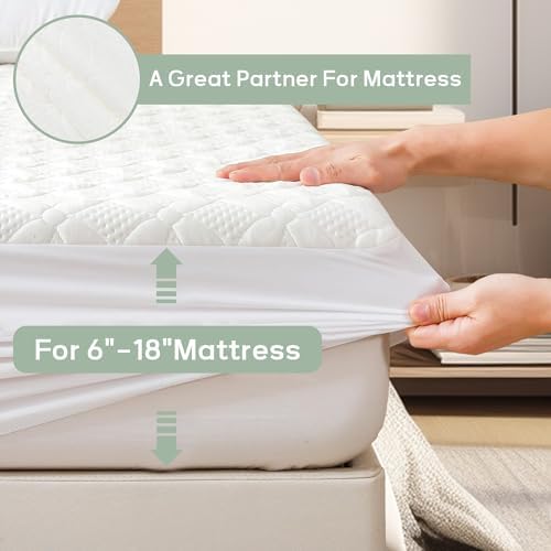A2 Energy Waterproof Mattress Protector Twin XL 3D Breathable Cover