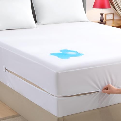 JamRest Zippered Mattress Encasement Queen Size