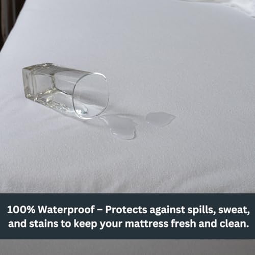 Zippered Waterproof Mattress Protector for King Size Mattress
