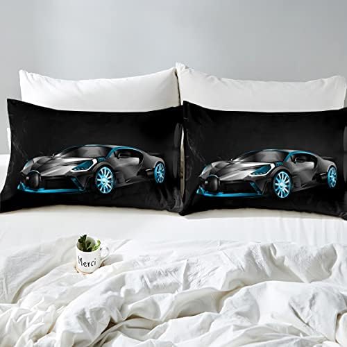 Feelyou 3D Sports Car Duvet Cover Set Twin Size