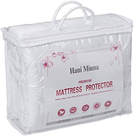 Hani Minna Premium Quilted Mattress Pad - Cooling and Breathable King