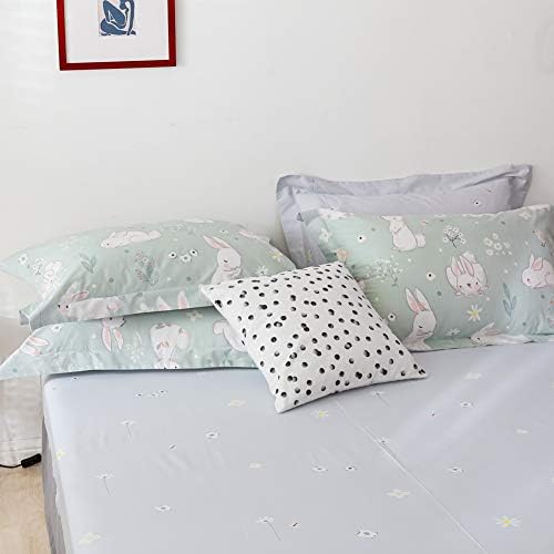 BlueBlue Rabbit Kids Duvet Cover Set Queen